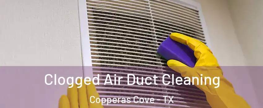 Clogged Air Duct Cleaning Copperas Cove - TX