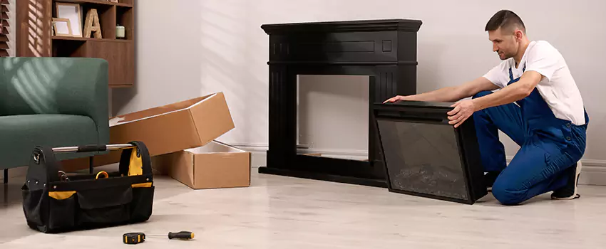 Old Rusted Metal Fireplace Repair And Replacement in Copperas Cove, TX