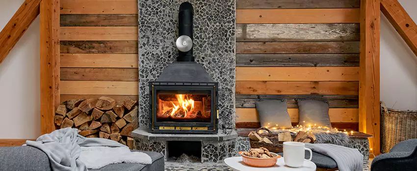 Thelin Hearth Products Direct Vent Gas Stove Fireplace Inspection in Copperas Cove, Texas